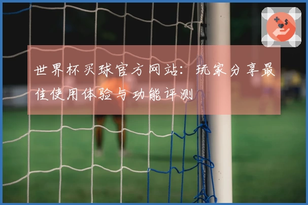世界杯买球官方网站：玩家分享最佳使用体验与功能评测