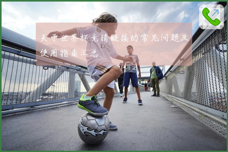 关于世界杯竞猜链接的常见问题及使用指南汇总