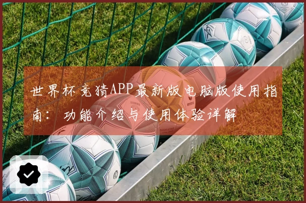 世界杯竞猜APP最新版电脑版使用指南：功能介绍与使用体验详解